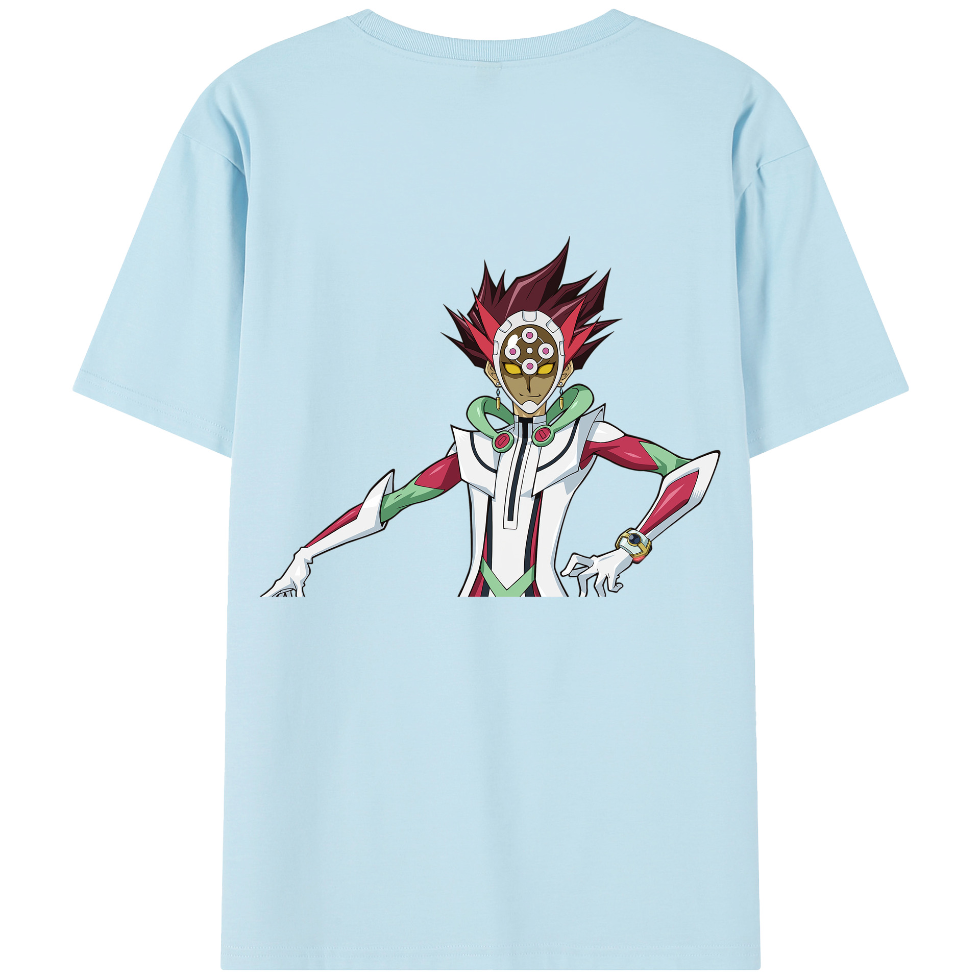 （画像用） 遊☆戯☆王 Yu-Gi-Oh! 綿100％半袖Tシャツ（背面プリント）